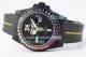 Kobe Bryant Blaken Rolex Black Dial Rainbow Bezel Black Rubber Replica Watch (4)_th.jpg